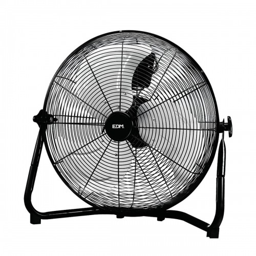 Floor Fan EDM industrial Ø 50 x 58 cm Black 130 W image 1