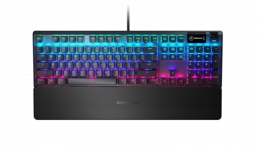 STEELSERIES  
         
       Apex 5 Gaming Keyboard, US Layout, Wired, Black image 1