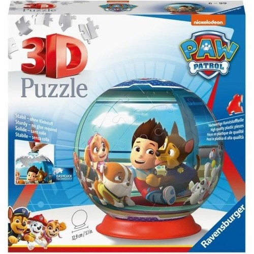 3D Puzle Ravensburger Paw Patrol 72 Daudzums image 1