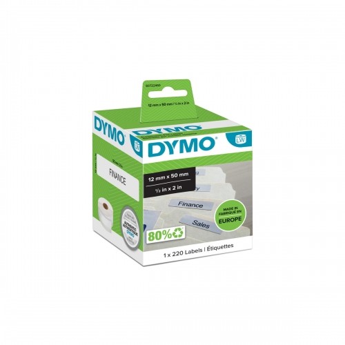 Рулон этикеток Dymo 99017 50 x 12 mm LabelWriter™ Белый (6 штук) image 1