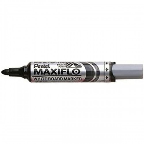 Фломастер Pentel Maxiflo Чёрный (12 штук) image 1