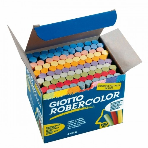 Мелка Giotto Robercolor Разноцветный Против пыли 100 Предметы image 1