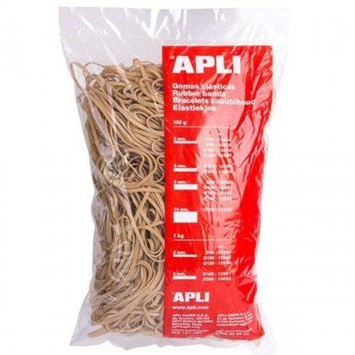 Elastic bands Apli 1 kg 160 x 3 mm image 1