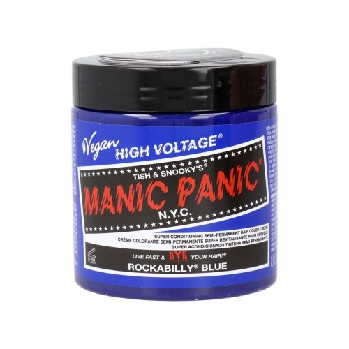 Daļēji Pastāvīga Krāsviela Manic Panic Panic High Zils Vegāns (237 ml) image 1