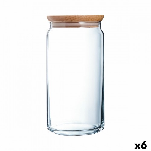 Burka Luminarc Pav Caurspīdīgs Stikls (1,5 L) (6 gb.) image 1