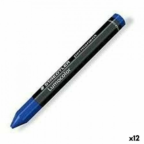 Wax Staedtler Lumocolor 236-3 Blue (12 Units) image 1