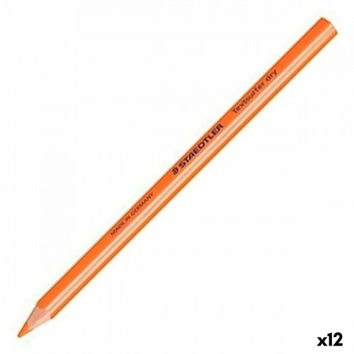 Fluorescent Marker Staedtler Pencil Orange (12 Units) image 1