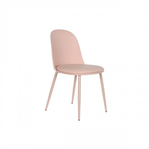 ēdamistabas krēsls DKD Home Decor Rozā Poliuretāns polipropilēns (45 x 46 x 81 cm) image 1