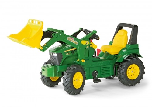 Rolly Toys Traktors ar pedāļiem rollyFarmtrac John Deere 7930 2 ātrumi, bremze, noņemāmais kauss un piepūš. riteņ.  710126 ( 3 - 8 gadiem) Vācija image 1