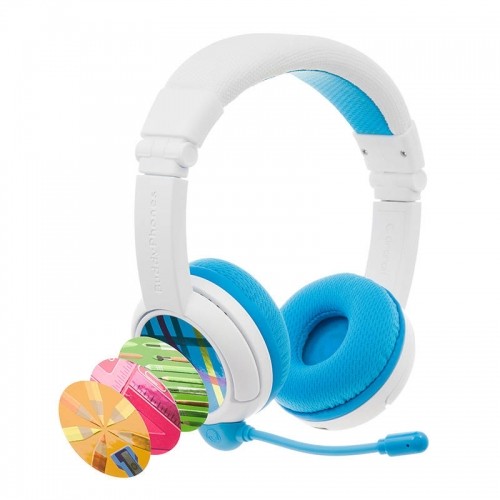 BuddyPhones kids headphones wireless School+ (Blue) image 1