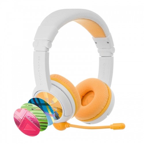 BuddyPhones kids headphones wireless School+ (Yellow) image 1