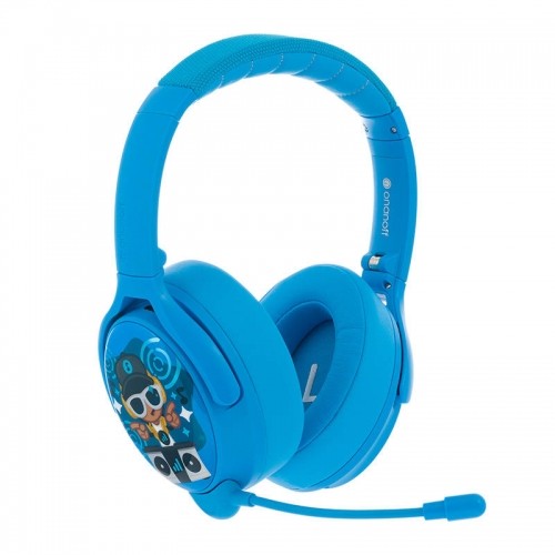 BuddyPhones kids headphones wireless Cosmos Plus ANC (Blue) image 1