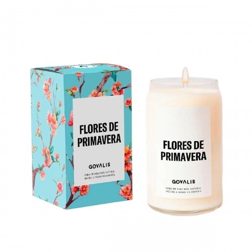 Ароматизированная свеча GOVALIS Flores de Primavera (500 g) image 1