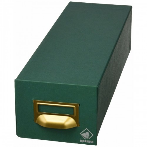 Refillable storage binder Mariola Green Cardboard 12,5 x 9,5 x 35 cm image 1