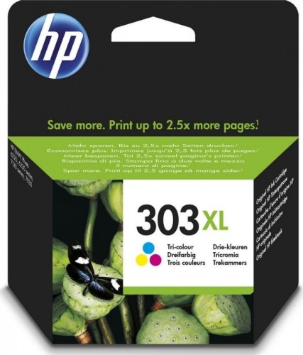 HP No.303XL ink Tricolor T6N01AE image 1