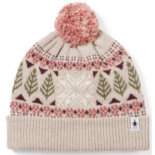 Smartwool Cepure Fairisle Snowflake Beanie  Dune Heather image 1