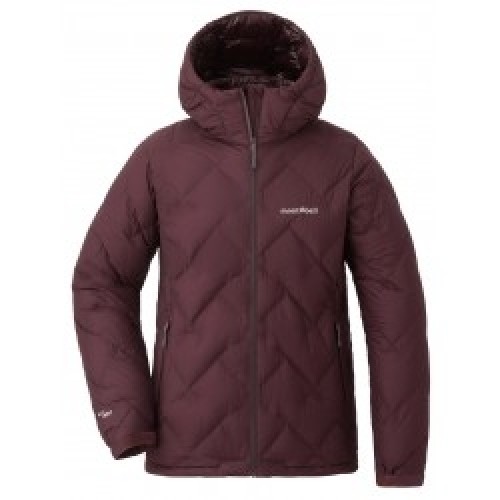 Mont-bell Jaka W PERMAFROST Light Down Parka XL Maroon image 1