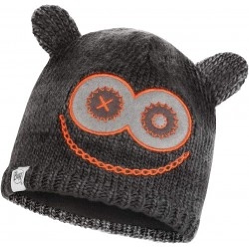 Buff Cepure Knitted and Fleece Kids Hat Monster  Jolly Black image 1