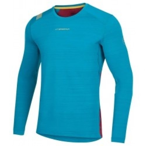 La Sportiva Krekls TOUR LS M S Crystal/Sangria image 1