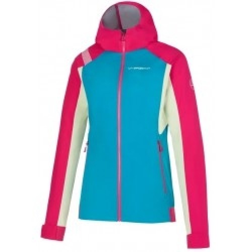 La Sportiva Jaka MACNAS Softshell Jkt W XL Crystal/Cerise image 1