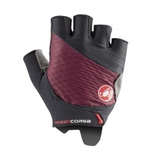 Castelli Velo īsie cimdi ROSSO CORSA 2 W Glove S Bordeaux image 1