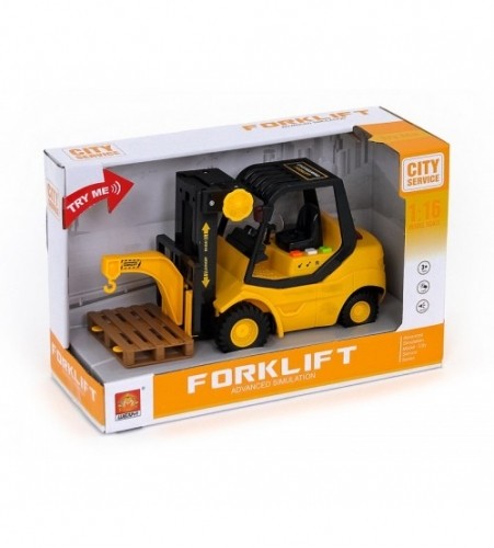 Adar Iekrāvējs Forklift ar skaņu un gaismu 24 cm 488083 image 1