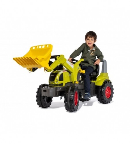 Rolly Toys Трактор педальный rollyFarmtrac Premium CLAAS ARION 640 с съемным ковшом (3 - 8 лет) Германия 730100 image 1