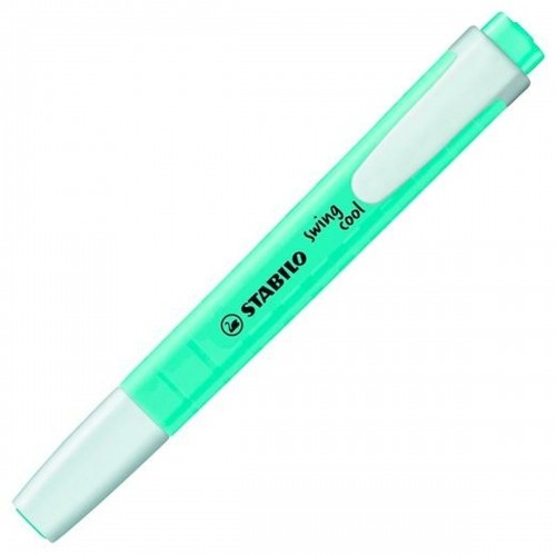 Флуоресцентный маркер Stabilo Swing Cool Pastel бирюзовый (10 штук) image 1