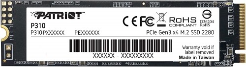 Patriot SSD 240GB 1000/1700 P310 M.2 PCIe image 1
