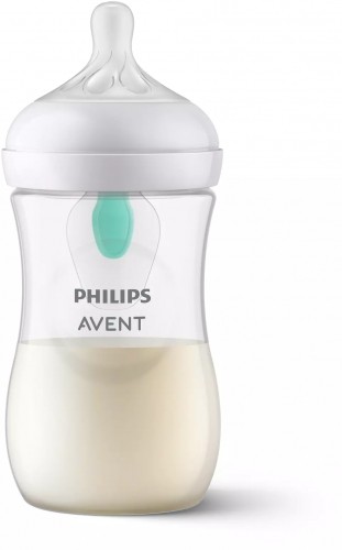 Philips Avent Natural Response barošanas pudelīte ar Airfree vārstu 260 ml, lēnas plūsmas knupītis, 1m+ - SCY673/01 image 1