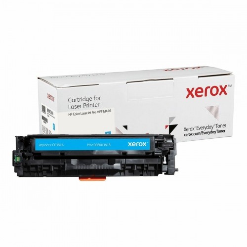 Картридж с оригинальными чернилами Xerox CF381A Циановый image 1