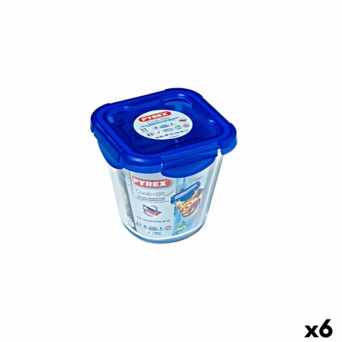 Герметичная коробочка для завтрака Pyrex Cook & go Прозрачный Cтекло (800 ml) (6 штук) image 1