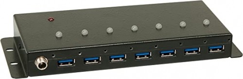 Lindy 7 Port USB 3.0 Metal USB Hub image 1