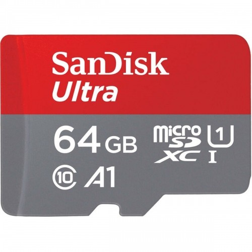 Mikro SD Atmiņas karte ar Adapteri Western Digital SDSQUAB-064G-GN6IA 64 GB image 1