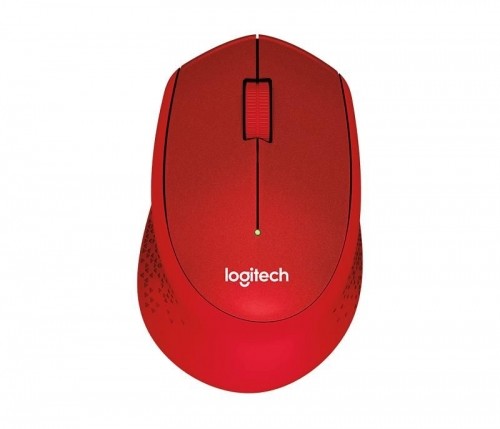 Logitech  
         
       MOUSE USB OPTICAL WRL M330/SILENT RED 910-004911 image 1