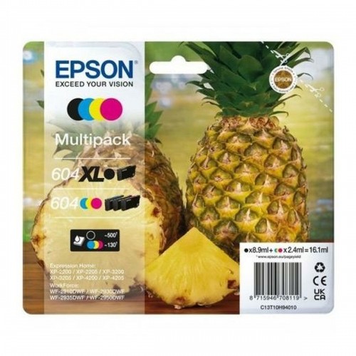 Картридж с оригинальными чернилами Epson 604XL Разноцветный image 1