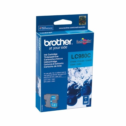 Original Ink Cartridge Brother LC-980C Cyan image 1