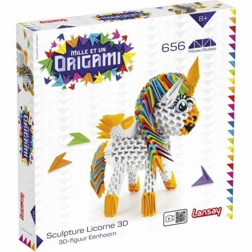Papīra Veidošanas Spēles Lansay Unicorn 3D image 1