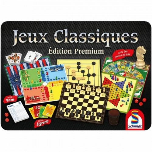 Spēlētāji Schmidt Spiele Premium Edition Classic Games Box image 1