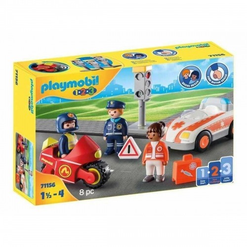Playset Playmobil 71156 1.2.3 Day to Day Heroes 8 Предметы image 1