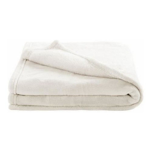 Blanket Domiva Soft Nid Beige 75 x 100 cm image 1