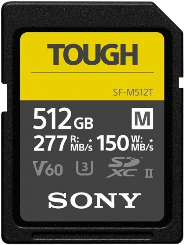 Sony карта памяти SDXC 512GB M Tough UHS-II U3 V60 image 1