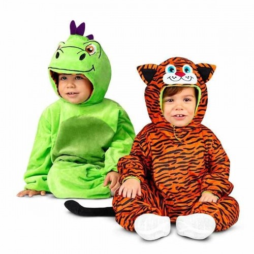 Маскарадные костюмы для младенцев My Other Me Тигр Двухсторонний Дракон image 1