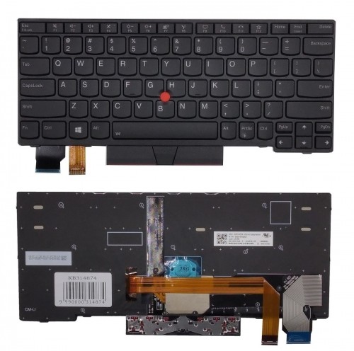 Keyboard LENOVO Thinkpad X13, with Trackpoint, with Backlight, US image 1