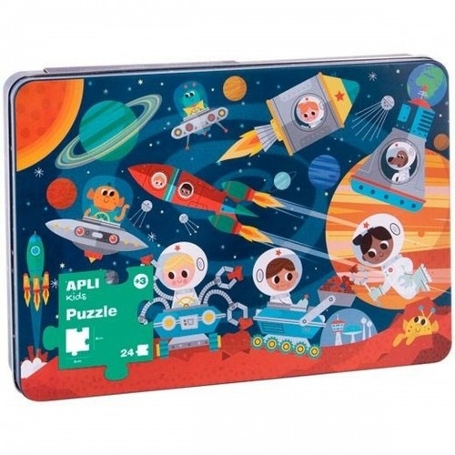 Child's Puzzle Apli Space 24 Pieces 48 x 32 cm image 1