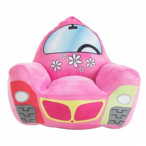 Bigbuy Home Детское кресло Автомобиль Розовый 52 x 48 x 51 cm image 1