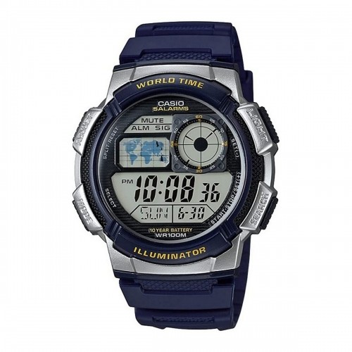 Мужские часы Casio WORLD TIME ILLUMINATOR (Ø 43 mm) image 1