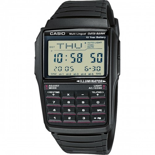 Мужские часы Casio DATABANK CALCULATOR (Ø 37 mm) image 1