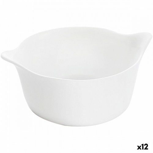 Bowl Luminarc Smart Cuisine White Glass (12 Units) image 1