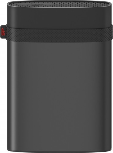 Silicon Power external hard drive 1TB Armor A85B, black image 1